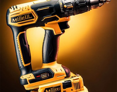 AI Milwaukee Cordless Drill in Dewalt Colors Example 2