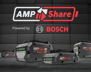 Bosch AmpShare Battery Platform USA Launch Hero