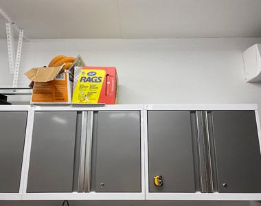 Garage Cabinets with Ceiling Space