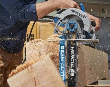 Harbor Freight Hercules Circular Saw with Beam Cutting Attachment
