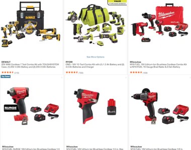 Home Depot Tool Deals of the Day 7-11-23