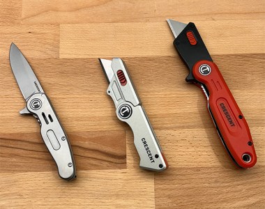 New Crescent Folding Knives 2022 Open