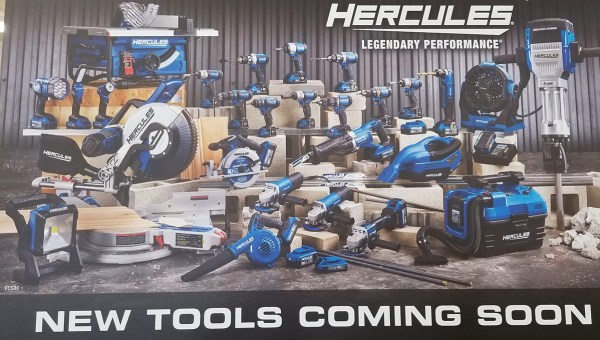 New Harbor Freight Hercules Cordless Power Tools Coming Soon Starting Q42019