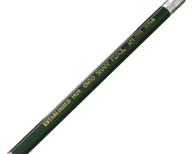 Ohto Sharp Wood Mechanical Pencil Green