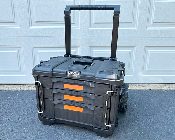 Ridgid Pro Modular Tool Box with Drawers on Rolling Cart