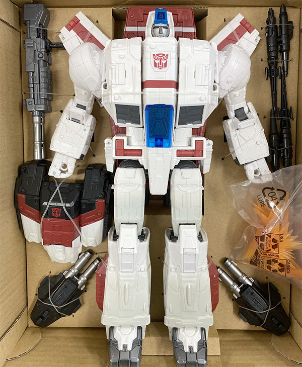 Transformers Jetfire Packaging